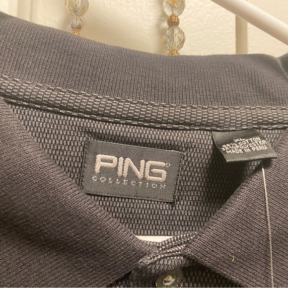 Ping “Orrtax Software”Men’s Black Embroidered on Chest Polo Shirt Size XL(New) - Picture 16 of 16